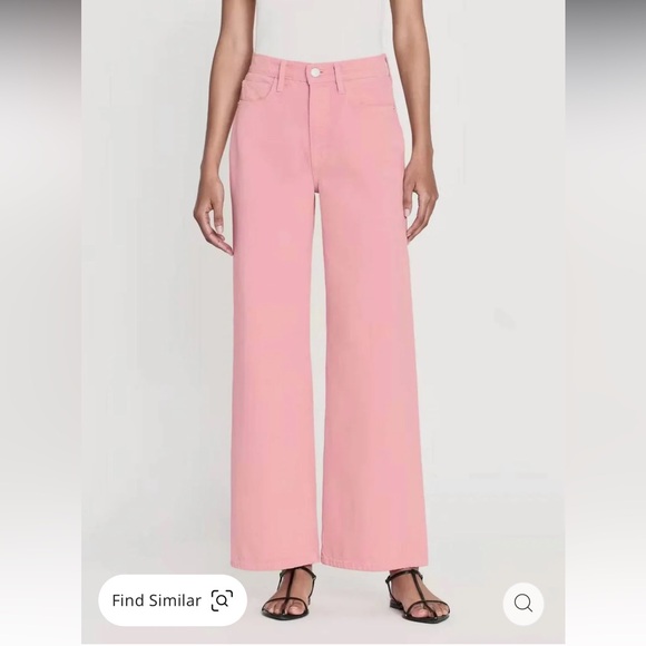 Frame Denim Denim - Frame Denim Women's Flare Jeans in Pink